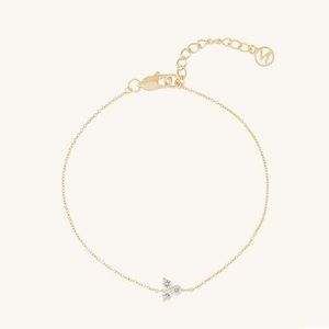 mejuri lotus bracelet